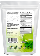 Erythritol back of the bag image 1 lb