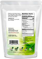 Back of the bag image of Fenugreek Seed Powder - Organic 1 lb