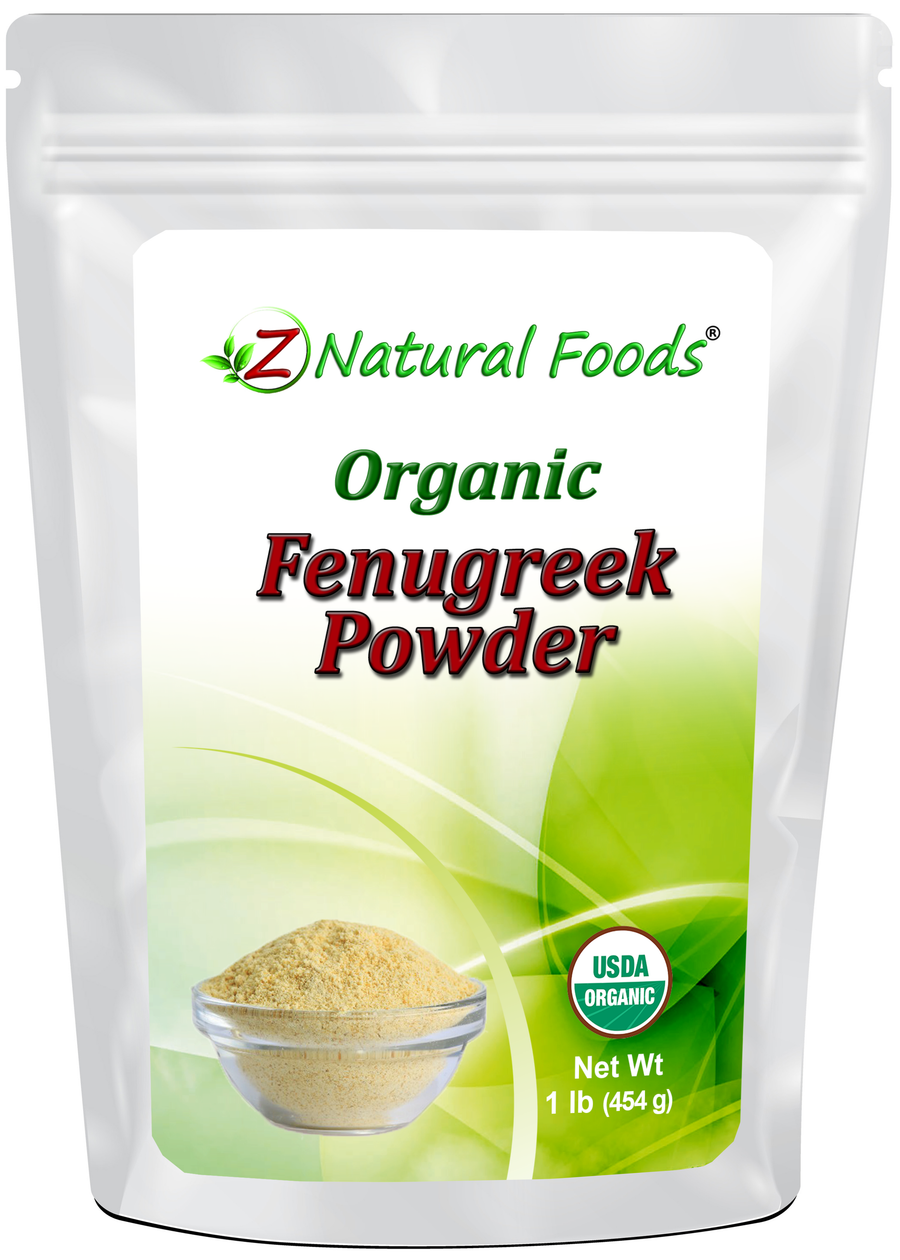 Front bag image of Fenugreek Seed Powder - Organic 1 lb