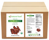Fo-ti root powder organic front and back label image for bulk