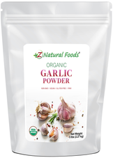 Front of the bag image of Garlic Powder - Organic 5 lb