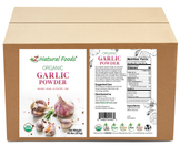 Front and back label image of Garlic Powder - Organic in bulk