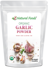 Front bag image of Garlic Powder - Organic 1 lb