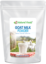 Photo of front of 5 lb bag of Goat Milk Powder