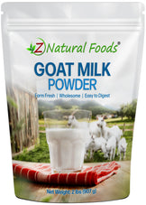Photo of front of 2 lb bag of Goat Milk Powder