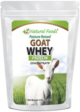 Photo of front of 5 lb bag of Goat Whey Protein Concentrate