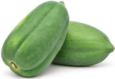 Image of 2 Green Papayas