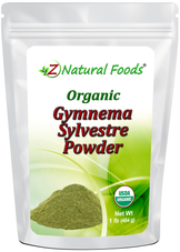 Front bag image of Gymnema Sylvestre Leaf Powder - Organic 1 lb