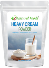 Image of front of 1 lb bag of Heavy Cream Powder