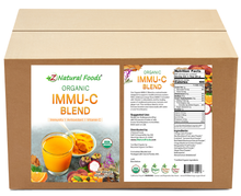 IMMU-C Blend - Organic front and back label image for bulk