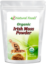 Front of bag image of Irish Moss Powder - Organic 5 lb 