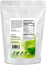 Back of the bag image of Kale Powder - Organic 5 lb 