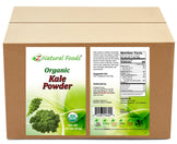 Front and back label image of Kale Powder - Organic in bulk