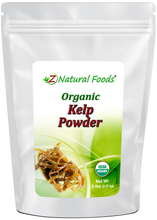 Kelp (Rockweed) Powder - Organic front of the bag image 5 lb