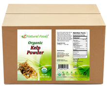 Kelp (Rockweed) Powder - Organic front and back label image in bulk