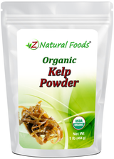 Kelp (Rockweed) Powder - Organic front of the bag image 1 lb