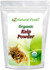 Kelp (Rockweed) Powder - Organic front of the bag image 1 lb