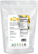 Back of the bag image for Lemon Juice Powder - Organic 5 lb