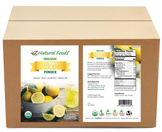 Front and back label image for Lemon Juice Powder - Organic in bulk