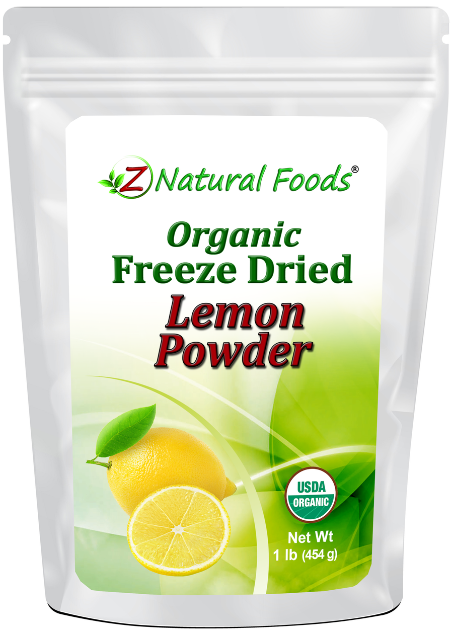 Front bag image of Lemon Powder - Organic Freeze Dried 1 lb