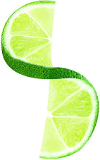 Image of a twisted lime slice