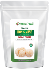 Lion's Mane Mushroom Extract Powder - Organic front of the bag image 5 lbs