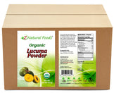 Front and back label image of Lucuma Powder - Organic in bulk