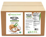 Front and back label image of MCT Oil Powder - Organic in bulk