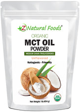 Front bag image of MCT Oil Powder - Organic 1 lb