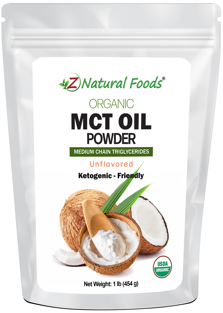 Front bag image of MCT Oil Powder - Organic 1 lb