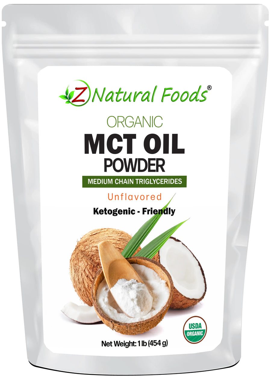 Front bag image of MCT Oil Powder - Organic 1 lb
