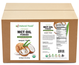 Front and back label image of MCT Oil Powder - Organic in bulk