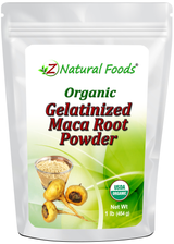 Front bag image of Maca Root Gelatinized Powder - Organic 1 lb