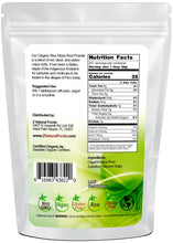 Maca Root Powder - Organic Raw back of the bag image 5 lb