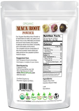 Maca Root Powder - Organic Raw back of the bag image 5 lb