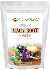 Maca Root Powder - Organic Raw front of the bag image 1 lb