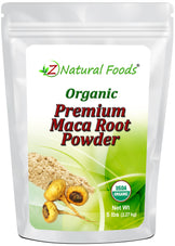 Front of the bag image of Maca Root Premium Powder - Organic 5 lb