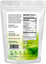 Back of the bag image of Maca Root Premium Powder - Organic 5 lb