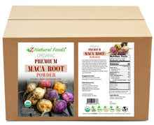Front and back label image of Maca Root Premium Powder - Organic in bulk