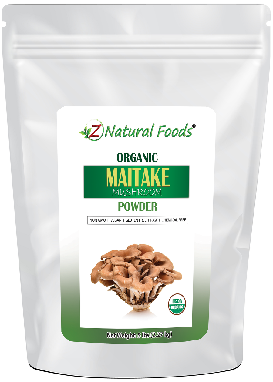 Maitake Mushroom Powder - Organic front of the bag image 5 lb