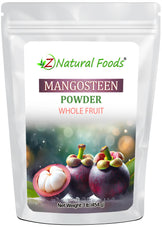 Mangosteen fruit powder front of the bag image 1 lb