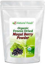 Maqui Berry Powder - Organic Freeze Dried front of the bag image 5 lb