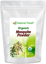 Organic Mesquite Powder front of the bag image for 5 lb