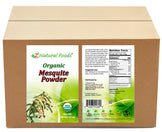 Organic Mesquite Powder front and back label image in bulk