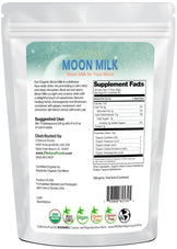 Moon Milk - Organic back of the bag image 5 lb