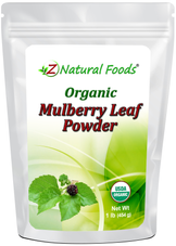 Front bag image of Mulberry Leaf Powder - Organic 1 lb