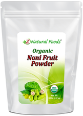 Noni Fruit Powder - Organic front of the bag image 5 lb 