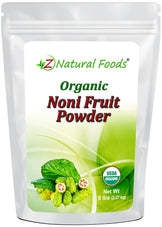 Noni Fruit Powder - Organic front of the bag image 5 lb 