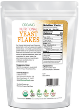 Back of the bag image of Organic Nutritional Yeast Flakes 1 lb