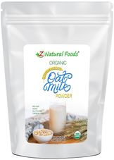 Image of front of 5 lb bag of Oat Milk Powder - Organic